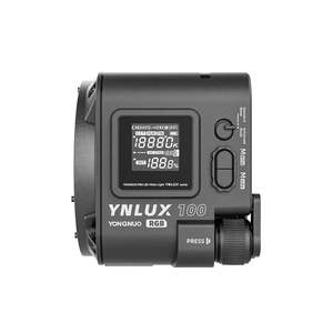 Yongnuo YNLUX100 RGB 120W 2000k-10000k Bowens Mount Handheld Outdoor Full Color Cob Led Video Light pour Tiktok <span class=keywords><strong>Yotube</strong></span> - Product Image 1