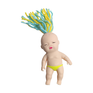Muñecas de Bebé Recién Nacido Personalizadas de Alta Calidad, Adorables Muñecos de Bebé Dormilones, Juguetes Antiestrés Promocionales al por Mayor, Juguetes Blandos de TPR de Rebote Lento - Product Image 4