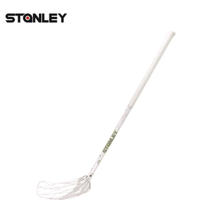 Bastone da Hockey su pista composito in fibra di carbonio bianco verde prodotto in fabbrica per bambini piccoli adulti per Floorball e Land Hockey - Product Image 5