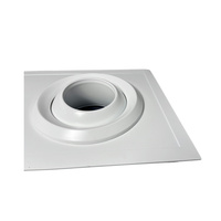 Diffuseur à jet sphérique en alliage d'aluminium avec panneau pour une alimentation en air longue distance dans les plafonds hauts