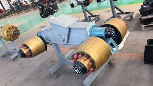 ระบบกันสะเทือน Argo Bogie สำหรับรถบรรทุกรถกึ่งพ่วงอะไหล่เหล็กมือสองสินค้าใหม่ - Product Image 2