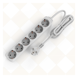 ปลั๊กพ่วง 6 ช่อง แบบมัลติฟังก์ชั่น พร้อมสายต่อพ่วง 6 ช่อง - Product Image 2