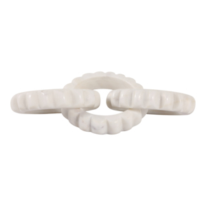 Ornamento a catena in marmo intagliato, scultura decorativa per la casa, il soggiorno, l'ufficio, come elemento decorativo. - Product Image 4