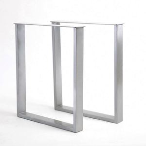 China Factory Price Square Iron <b>Table</b> <b>Legs</b> and Parts Powder Coated Modern Design for Hospital Hotel Outdoor & Living Room Use - Product Image 1