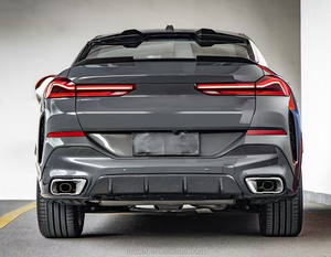 Difusor Trasero de Alta Calidad para Automóvil, Apto para <span class=keywords><strong>BMW</strong></span> Serie <span class=keywords><strong>X6</strong></span> G06, Estilo MP, Difusor de Fibra de Carbono Seca, Parachoques Trasero - Product Image 4