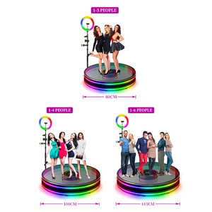 Stage Light 360 Photo Booth vidrio boda decoración Party Light <span class=keywords><strong>Bar</strong></span> - Product Image 4