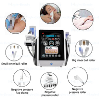 Rouleau de massage anti-cellulite 5 en 1 à pression négative, masseur à billes interne, rouleau à vide, machine esthétique pour amincir le corps et éliminer la cellulite