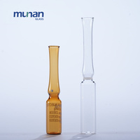 Échantillons gratuits Ampoule d'injection de vitamine C en verre médical Usp Type 1