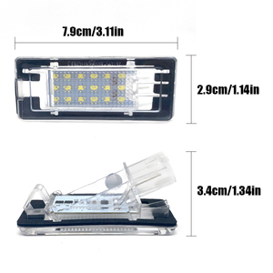 La migliore vendita di luci led esterne per auto ad alta potenza 12v <span class=keywords><strong>Duster</strong></span> 2010 targa luce <span class=keywords><strong>posteriore</strong></span> - Product Image 5