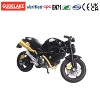 Moto Moulée Sous Pression Yamaha R6 1:18, Modèle de Bureau, Jouet de Simulation pour Décoration de Voiture et Collection de Véhicules Tout-Terrain