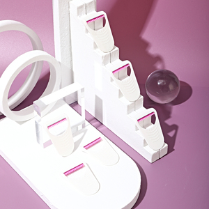 Nouvelle Arrivée <span class=keywords><strong>Rasoir</strong></span> Portable Rechargeable pour <span class=keywords><strong>Femme</strong></span>, Ensemble de 6 Pièces, Tête à Lame Unique en Acier Inoxydable Suédois, Corps, Visage, Aisselles, Maillot de Bain - Product Image 3