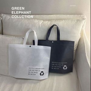 Wholesale Customized Personalized Custom Logo Reusable Folding Non-Woven Environmentally Tote <b>Bag</b> Shopping for Women - Product Image 3
