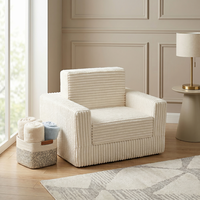 Ensemble de canapés modulaires à compression sous vide - entièrement démontable, tissu et rembourrage en éponge, design moderne, meubles de salon écologiques