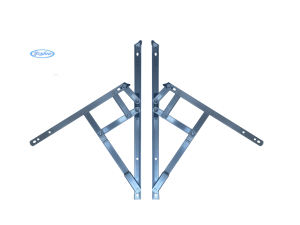 مفصلات احتكاكية من الفولاذ المقاوم للصدأ 430 خفيفة الوزن 16 بوصة بأخدود مربع 2 مم سماكة 5 قضبان ملحقات نوافذ الألمنيوم - Product Image 1