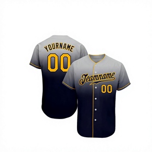 INDEX SPORTS WEAR - Camiseta de Béisbol Personalizada para Hombre, Manga Corta, Color Degradado, Sublimada, Absorbente de Humedad, Poliéster, Adulto - Product Image 1