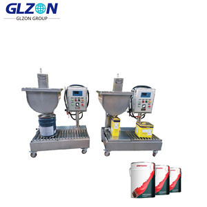 Machine de remplissage semi-automatisée de peinture et de revêtement pour seaux et tambours avec une précision et une vitesse élevées. - Product Image 2