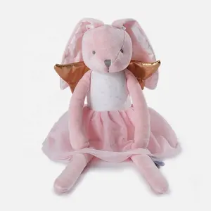 Newest 41CM Cute Bunny Rabbit Plush Stuffed Soft Bunny Animal Plush Toy Sleeping toy