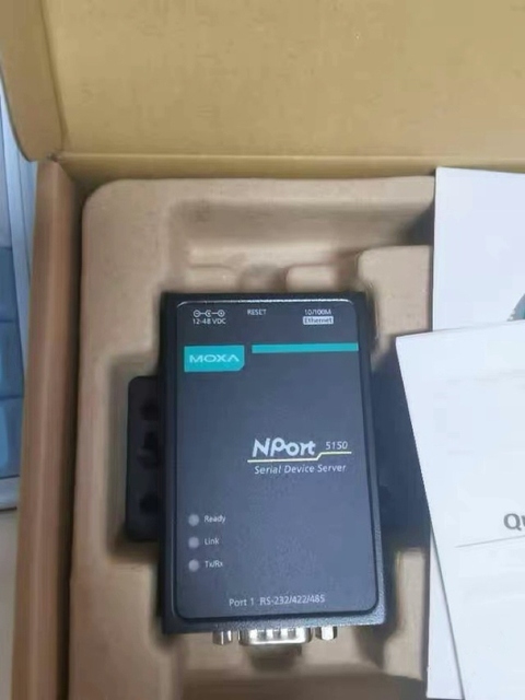MOXA NPort 5150 Serial Server Taiwan Original With Original Packaging Industrial Control Accessories