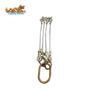 DNV 2.7-1規格 4本脚スチールワイヤーロープ オフショアコンテナ吊り上げスリング - Product Image 2