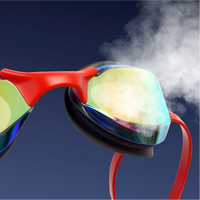 Meilleures ventes : Lunettes de natation de compétition HD anti-buée unisexe, équipement sportif professionnel
