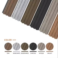 Panneau mural extérieur imperméable WPC Revêtement en matériau composite haute performance résistant aux UV pour les façades de bâtiments