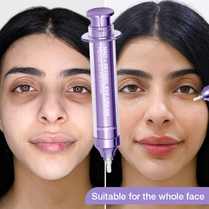 RONGZE Reduce las Ojeras, Suaviza las Líneas Finas, Aumenta la Firmeza, Fórmula con Ceramidas, Péptidos, NAD+ y Retinol, Crema Contorno de Ojos Antienvejecimiento - Product Image 2