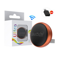 Adaptateur sans fil Carplay universel, mini rond, Ultra 3 Wifi6, Carlinkit, dongle Car Play, boîte Ai pour iPhone Android