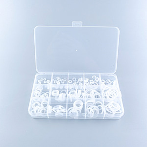 Kit de joints toriques en silicone, 225 pièces, pièces standard pour l'étanchéité des arbres de puits de forage, résistant à la poussière et aux hautes températures - Product Image 1