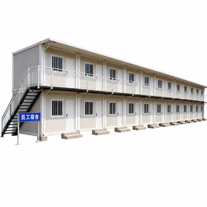 Casa Contenedor, Dormitorio para Empleados, Edificio Prefabricado Modular para Obras de Construcción, Personalizable - Product Image 1