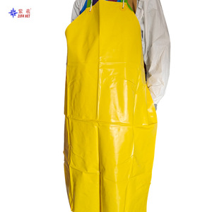 Tablier imperméable Zixi avec manches, résistant à l'huile et aux taches, pour cuisine, usine alimentaire, fruits de mer, entrepôt frigorifique, ceinture en PVC imperméable - Product Image 5