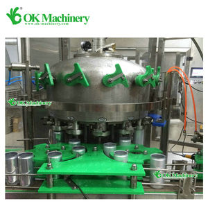 Máquina de llenado de latas de OKC-04 automática, gran oferta, para bebidas carbonizadas/línea de sellado de latas de shanghai - Product Image 3