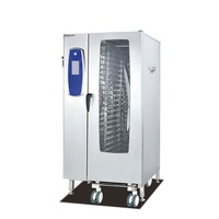 Ce certificação 36kw + 18kw comercial elétrica multifunção combi de convenção forno