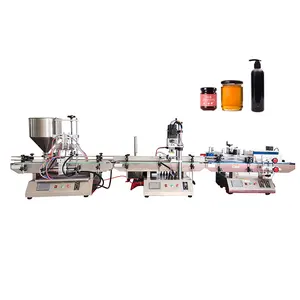 UBL Factory Jar Bottle Filling Capping And Labeling Machine