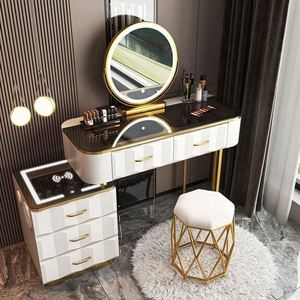 open lace back dress Girls White Dressing Table & Stool Mirror & Drawers