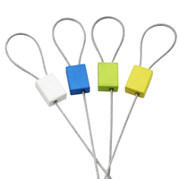 Scellés de sécurité en ABS renforcé d'acier YC-S006 à longueur personnalisée, 1,8 mm, avec étiquettes inviolables à code QR pour conteneurs de camions