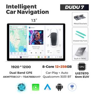 Mekede Duduauto Hôte CarPlay WiFi Auto 4G GPS Universel <span class=keywords><strong>pour</strong></span> BMW Benz Audi Toyota Support Dudu7 ADAS DVR 2K Caméra Arrière Dudu - Product Image 6