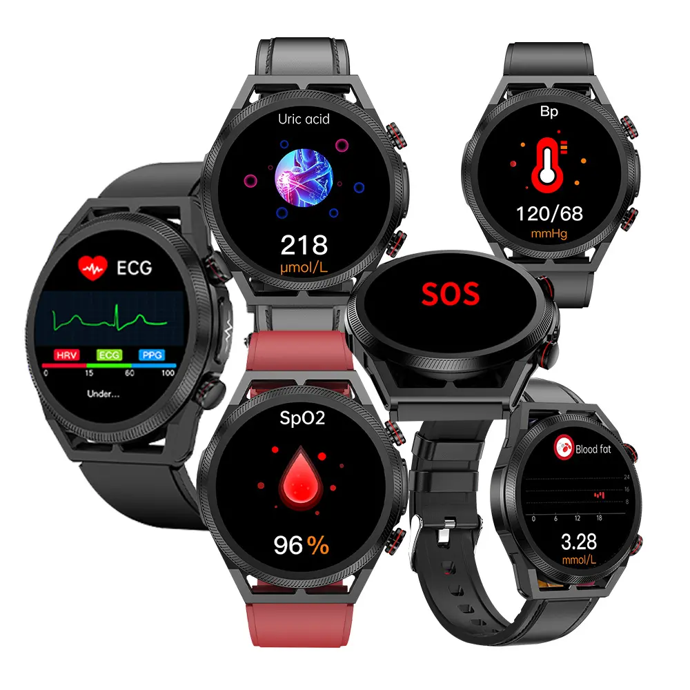 3 in 1 smartwatch blood glucose cholesterol and uric acid and cholesterol meter glucose testing 7 in 1 smart watch