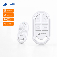 Accessoires pour système d'alarme domestique CPVAN RF433 3V, armement/désarmement, SOS, distance de transmission de 120 m, télécommande modèle R01, modulation ASK