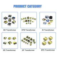 Transformateur haute fréquence LLC, convertisseur résonant, noyau en ferrite, choke pour adaptateur d'alimentation et SMPS