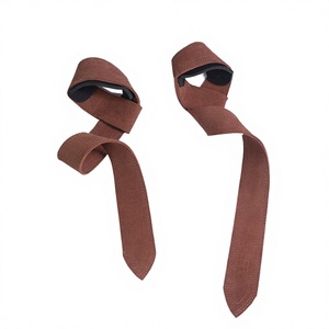 Sangles de levage en cuir de vachette robustes avec caractéristiques antidérapantes, imperméables et respirantes pour la musculation unisexe - Product Image 4