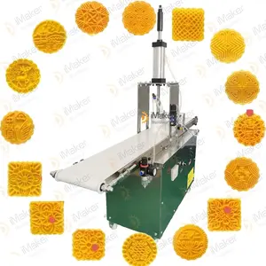 Factory Seller Encrusting Machine Small Maamoul Making Machinery Mooncake Mold Machinery