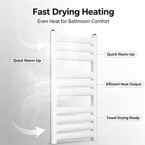 <span class=keywords><strong>Radiateur</strong></span> Sèche-Serviettes Décoratif Design, Sèche-Serviettes Hydronique Mural Vertical et Horizontal pour <span class=keywords><strong>Chauffage</strong></span> <span class=keywords><strong>Central</strong></span> Scolaire - Product Image 5
