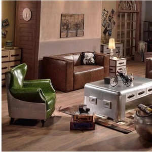 Sofá Retro de Aluminio Metálico U-Best Spitfire, Sofá Vintage de Madera, Divani, Kanepe, Bankstel, Hoekbank, Sofy, Mueble de Salón - Product Image 5