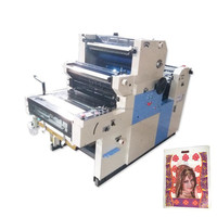 Machine d'impression offset monocouche à prix d'usine, format A2, A3, A4, machine d'impression offset
