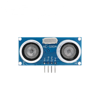 Sensor ultrasonik HC-SR04 HCSR04 3.3V-5V ke detektor gelombang Dunia jarak modul