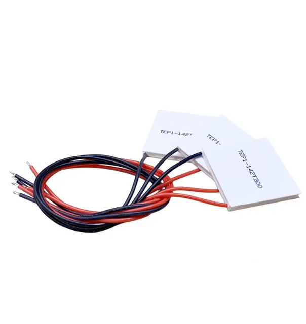 FYX Stock TEP1-142T300 Thermoelectric Generator 300 Degree Temperature Resistance 40*40 Generating Thermoelectric Sheet