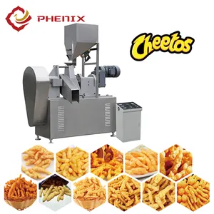 China Low Price Cheetos Sticks Corn Curls Snack Food Niknak Kurkure Machine Puffs Machine Snack Processing Production Line