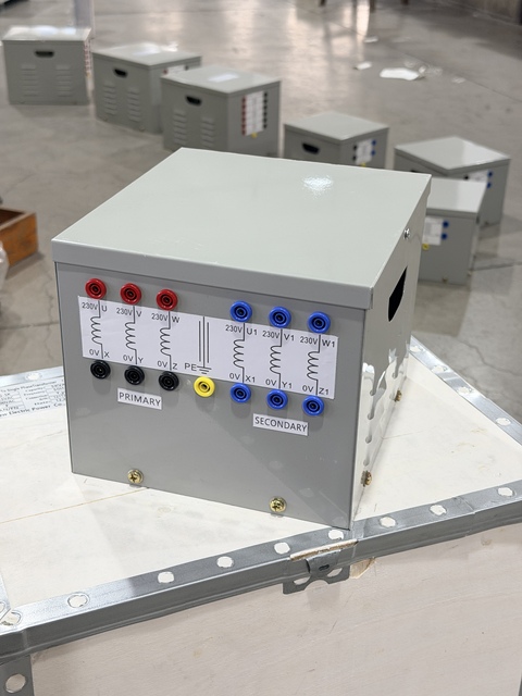 Et of 3 Phases Transformers Educational Laboratory School Customized Transformer for Teaching Terminal Plugs