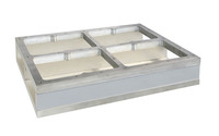 Machine de thermoformage entièrement automatique pour boîtes à bonbons, contenants à sushi en plastique PET/PS/PP/PVC, avec moteur servo, écran tactile et pompe.