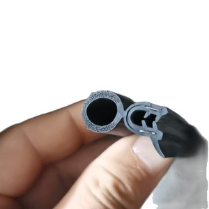 EPDM Snap On Adhesive <b>Strips</b> Car Door Seal Sound Insulation Dustproof Noise Reduction <b>Rubber</b> <b>Strip</b> For Automotive Use - Product Image 3
